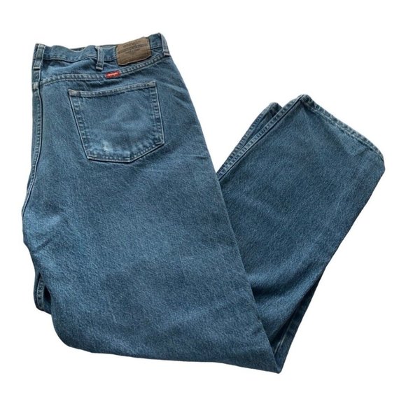 Wrangler Regular Fit 44 X‎ 32 Blue Denim Jeans 96501DS 100% Cotton - Picture 1 of 11
